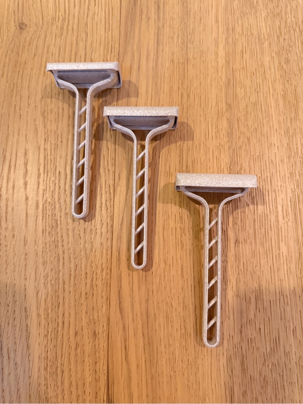 Bevel Disposable Safety Razor Men, Double-Edge Stainless Steel Blade: 3 Razors